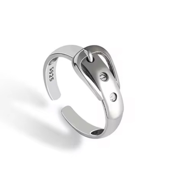 Anthropologie Jewelry - ⚜️ Avant-garde S925 Silver Unisex Ring